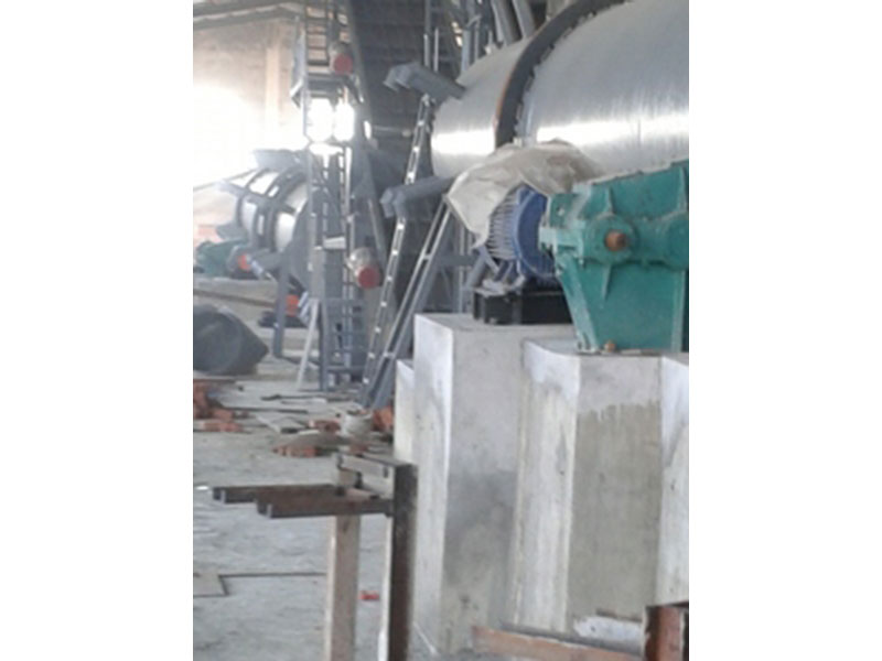 造粒機（jī）安裝現場